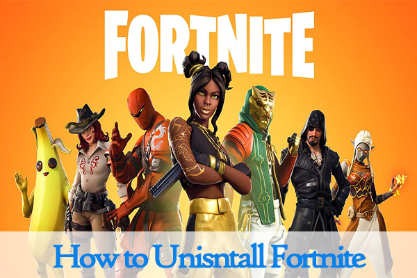 how to uninstall Fortnite