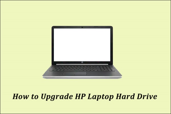 HP laptop hard drive