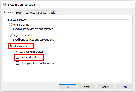choose required options