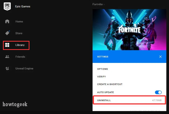 epic game launcher fortnite