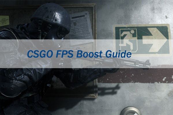 CSGO FPS boost