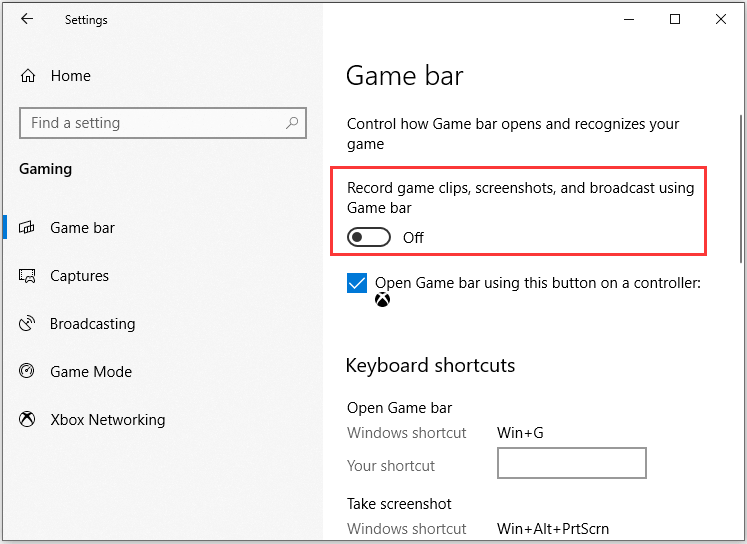 How to Disable Xbox Game Bar on Windows 11 & 10