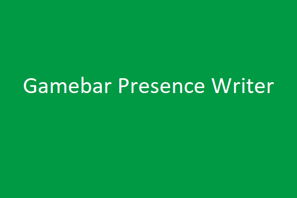 gamebar presence writer thumbnail