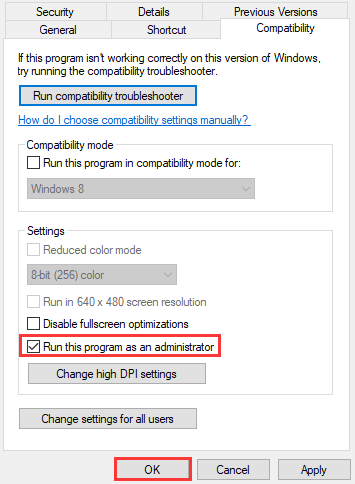 run GeForce Experience as an administrator