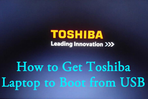 toshiba BIOS boot outside of usb