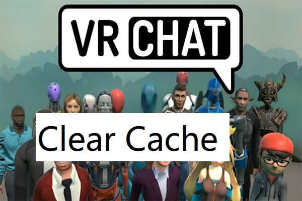 how to clear vrchat cache thumbnail
