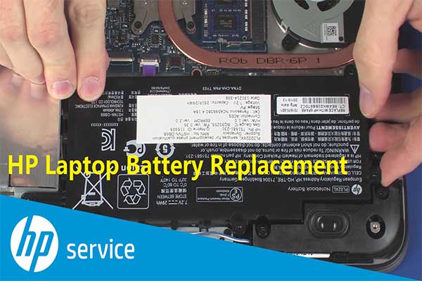 HP laptop battery replacement