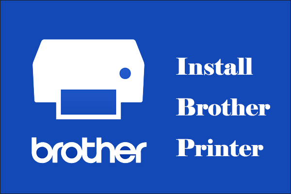 install Brother printer