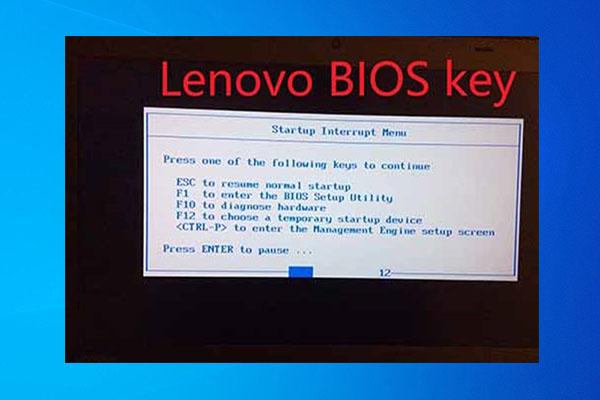 The Specific Lenovo BIOS Key for Commonly Used Lenovo Models