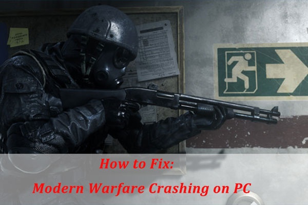 Modern Warfare crashing PC