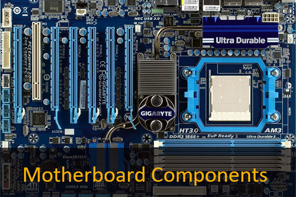 20 Main Motherboard Components And Their Functions 4DC