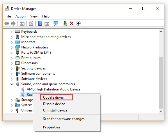 windows 10 sound card driver update windows 10 sound card driver update