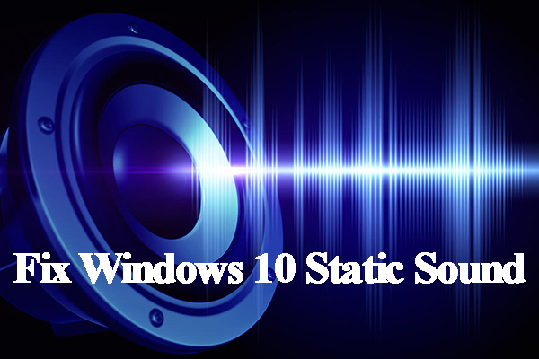 Realtek static noise windows 10