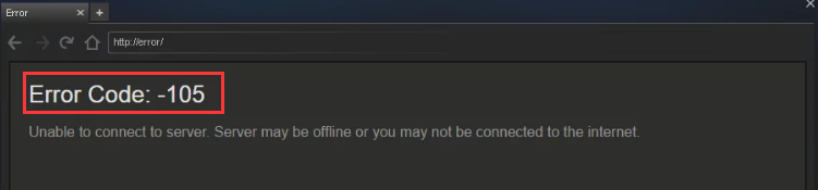 How To Get Rid Of Steam Error Code 105 5 Fixes Available MiniTool 