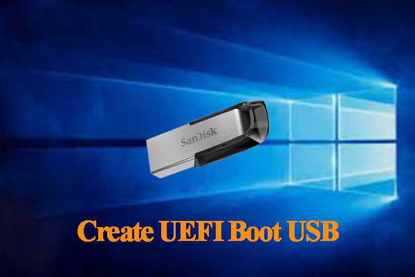 UEFI boot USB