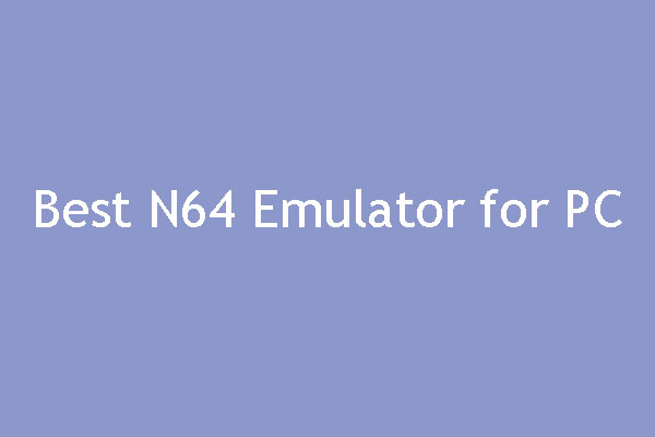 nintendo 64 emulators for pc