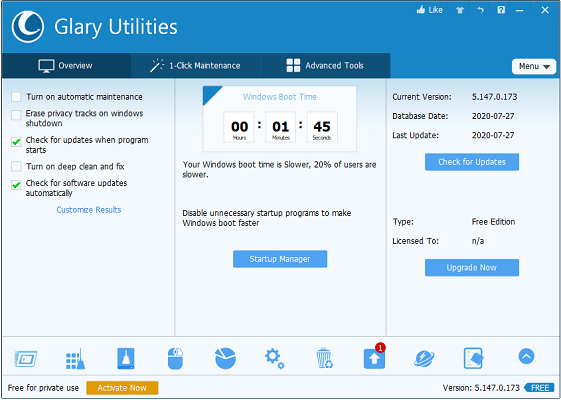 Glary Utilities