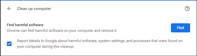 used the chrome cleanup tool and still running slow