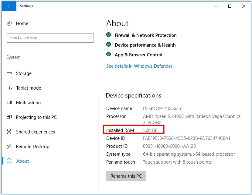 How Much RAM Do I Have in My PC?