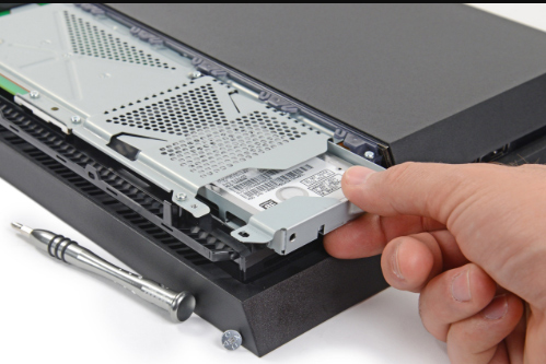 replace the PS4 hard drive