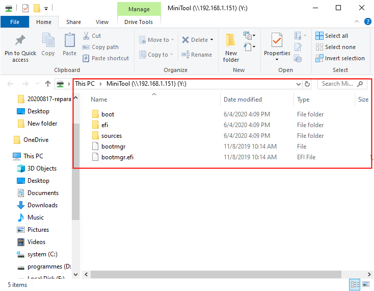 Mapped Network Work Drive