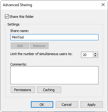 Share This Folder