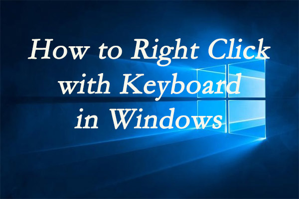 right click with keyboard thumbnail