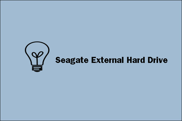 Seagate external hard drive