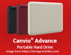 Canvio Advance portable hard drive