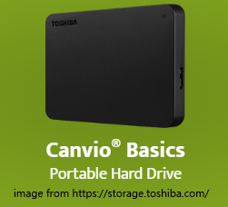 Canvio Basics portable hard drive