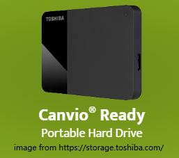 Canvio Ready portable hard drive