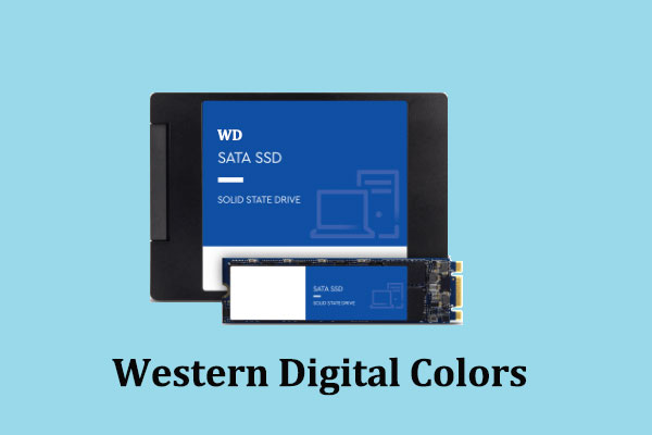 Western Digital colors