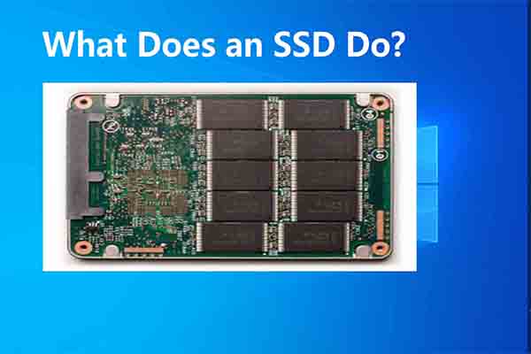 what does an SSD do