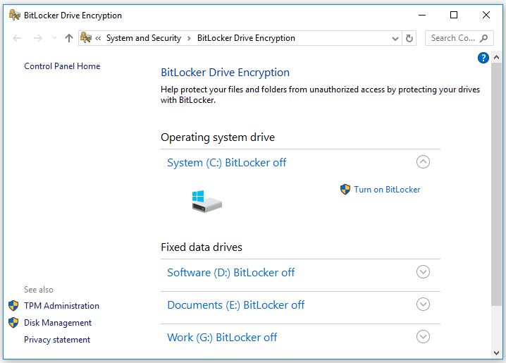 BitLocker