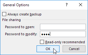 General Options