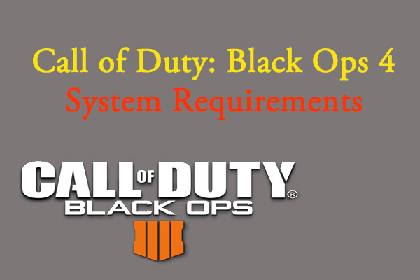black ops 4 system requirements thumbnail
