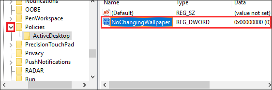 name it as NoChangingWallPaper