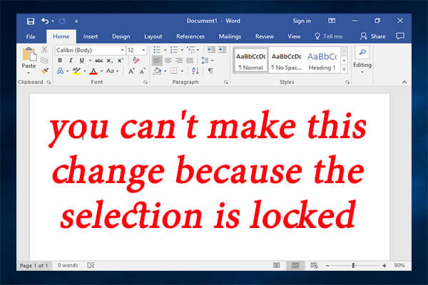 how to edit a protected word document