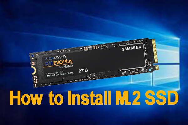 how to install M.2 SSD