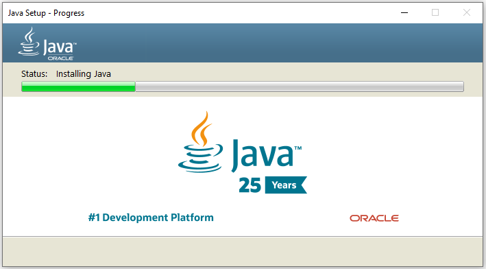 reinstall Java