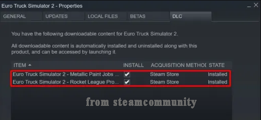 Steam DLC Page: Euro Truck Simulator 2