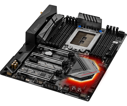 ASRock - Fatal1ty X399 Professional Gaming ATX TR4 motherboard