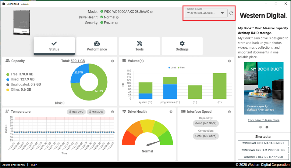 Look! WD SanDisk SSD Dashboard Overview and Alternative