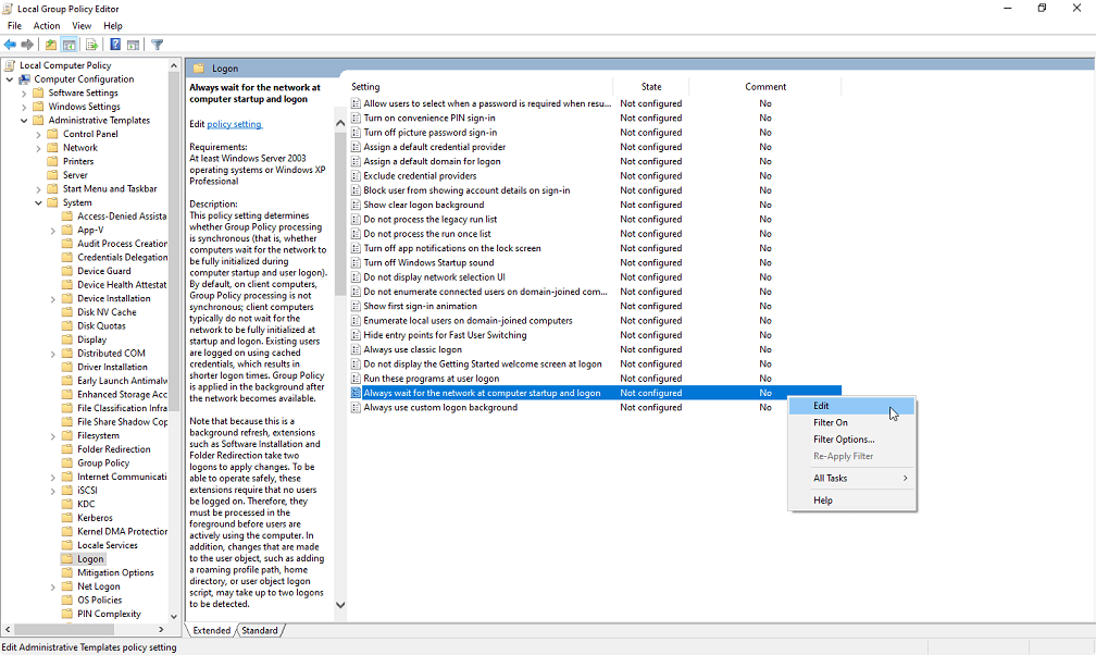 windows 10 could not reconnect all network drives