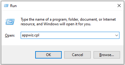 open Run window