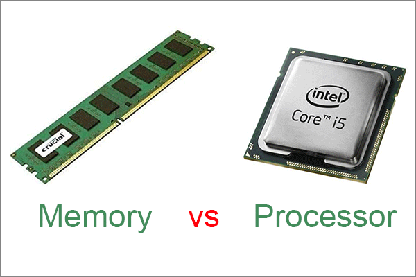 memory vs processor