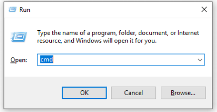 open command prompt