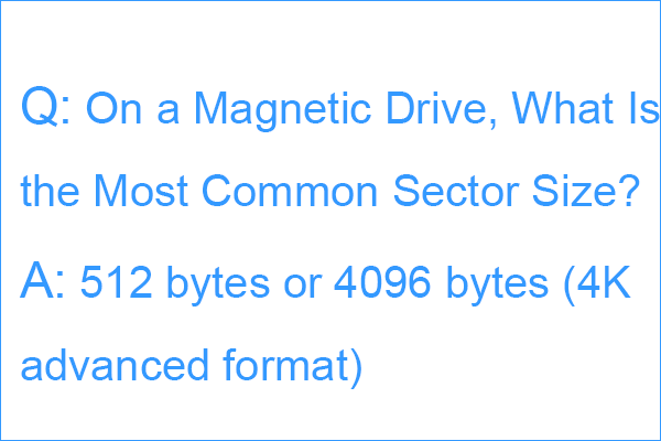 on a magnetic drive