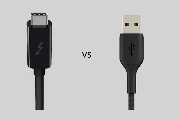 Thunderbolt vs USB 3.0
