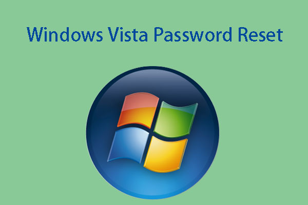 windows vista password reset thumbnail